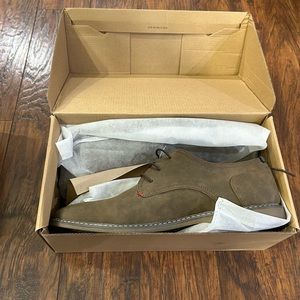 Brand New With Tags Jousen Men’s Size 14 Oxford Suede Business Causal Dress Shoe